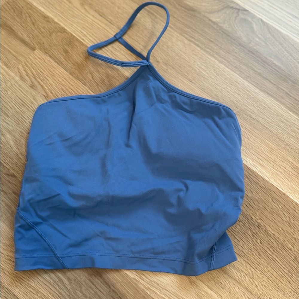 lululemon athletica Blue Crop Top